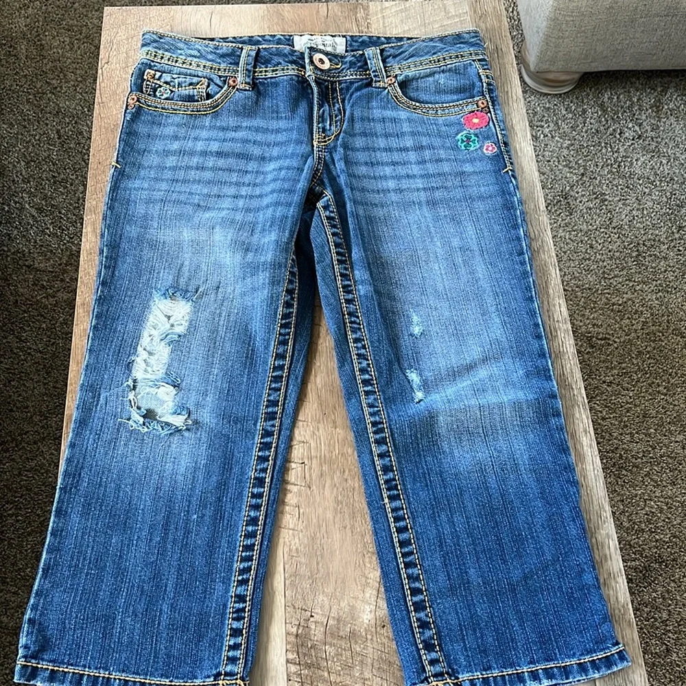 Aeropostale Cropped Jean size 5/6 - Picture 9 of 15